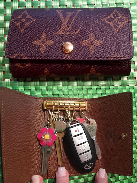 replica louis vuitton 6 ring key holder|louis vuitton key change holder.